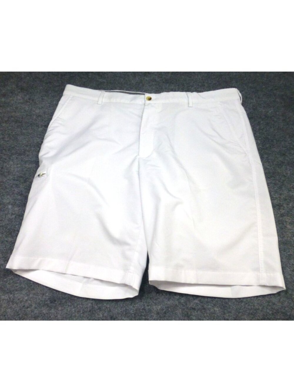 Greg Norman Mens White Golf Shorts Size‎ 40 Polyester/Spandex